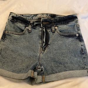 Dark faded shorts